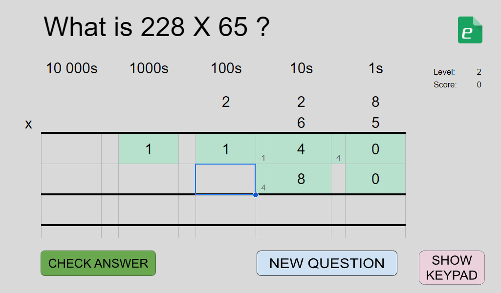 Long multiplication
