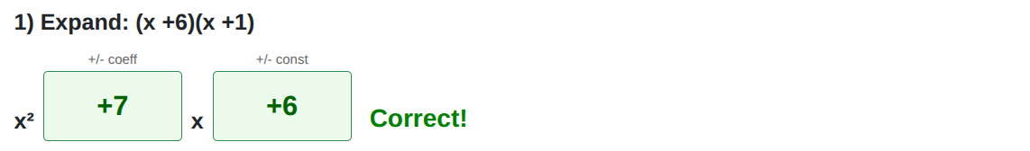 Expanding double brackets worksheet